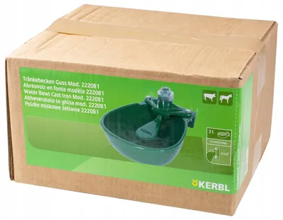 Image de Kerbl Abreuvoir PM-6 en fonte pour bovins chevaux 3L