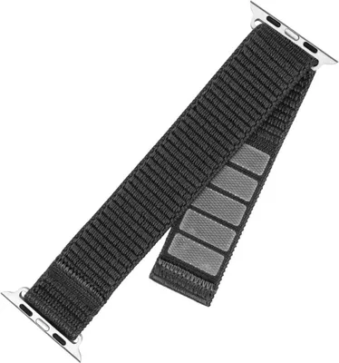 Image de Stały | Sportowy pasek do Apple Watch 42/44/45 mm | 160-210 mm | Ciemnoszary | Nylon