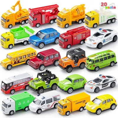 Immagine prodotto di JOYIN 20 pezzi in metallo per mini auto giocattolo