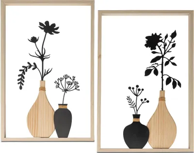 Produktbild von Dekoratives Wandbild Wanddekoration Bild Blume