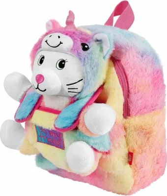 Produktbild von Rucksack +  Plü schkatze Emi 27cm