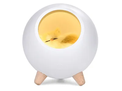Obrázok produktu pre TechKidz, model nočného svetla Sleepy Cat, biela