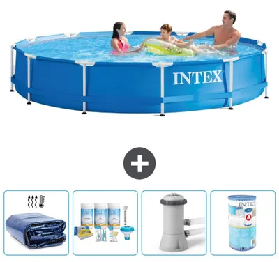 Produktbild von Frame Pool Rund - 366x76 cm - 5-teilig S41543