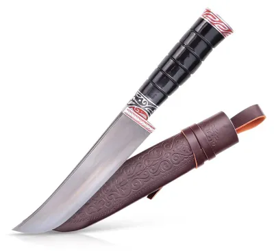 Produktbild von Usbekischer Messer – Pchak, 29 cm Kochmesser Handarbeit Küchenmesser