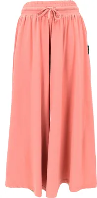 Produktbild von Weite Palazzohose aus Baumwolle, Marlenehose - Pfirsich, Damen, Pink, Baumwolle(Bio),Elasthan, Größe: S