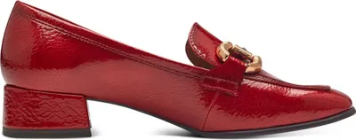 Produktbild von Tamaris Damenschuhe Penny Loafer, Rot, 39 EU, Zierspange, Karree-Form, Synthetik, TouchIT-Fußbett, Anti-Slide Gummisohle, Modell 1-24316-43