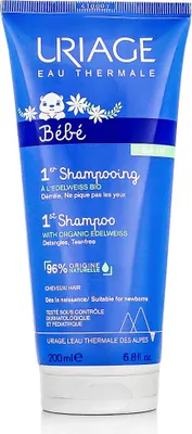 Produktbild von Uriage Bébé 1st Shampoo - Bath 200 ml