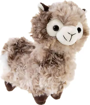 Produktbild von Heunec LAMA stehend zweifarbig dunkelbraun Größe 18 cm