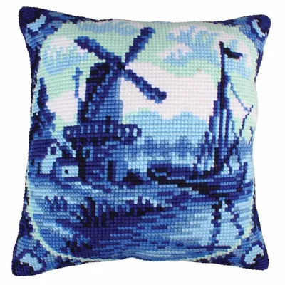Obrázek produktu pro Výšivky kříž-výšivka "DelfWare I" 5200, 40x40cm