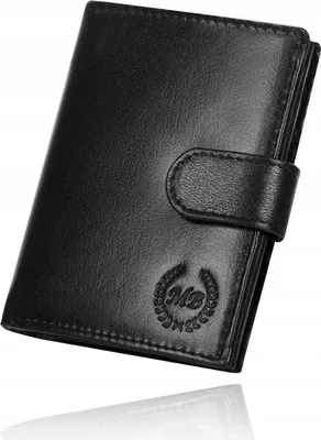 Produktbild von Herren Leder Geldbörse Groß RFID Naturleder