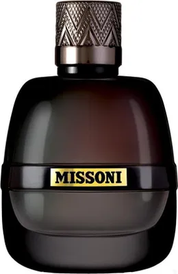 A product shot of a bottle of Missoni Pour Home perfume.