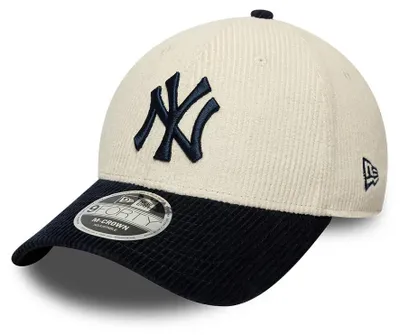 Immagine prodotto di Cappello New Era 9FORTY, modello MLB, squadra New York Yankees, colore bianco/blu navy