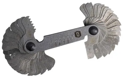 Obrázek produktu pro Sada šablon Dönges 48 listů, 0,4-7 + WW 1/16-2,1/2", pol.