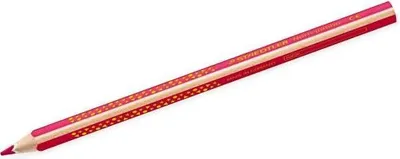 Produktbild von STAEDTLER Noris jumbo 1284 Buntstift - ergonomische Dreikantform - 4 mm - bordeaux