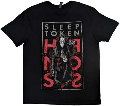 Produktbild von Sleep Token - "Hypnosis" T-Shirt für Herren/Damen Uni RO9843 (S) (Schwarz)