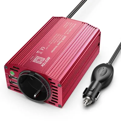 Produktbild von BESTEK Spannungswandler 12v 230v 300W Modifizierte Sinus Wechselrichter 12 V auf