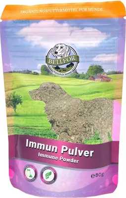 Produktbild von Bellfor Immun - Pulver - Nahrungsergänzung für Hunde - 80 g