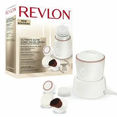 Immagine prodotto di Revlon Set di spazzole per il viso a ultrasuoni bianco RVSP3538E