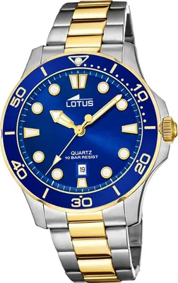 Produktbild von Lotus Edelstahl Herren Uhr 18760/1 Armbanduhr silber gold Sport D2UL18760/1