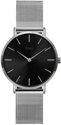 Produktbild von Damenarmbanduhr TORII S34SS.BS in klassischem Silbermodedesign.