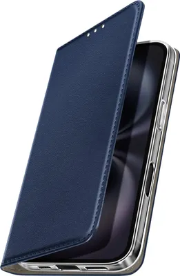 Obrázok produktu pre Avizar, puzdro na peňaženku pre iPhone s priehradkou na 17 kariet a funkciou stojana na video, tmavomodré