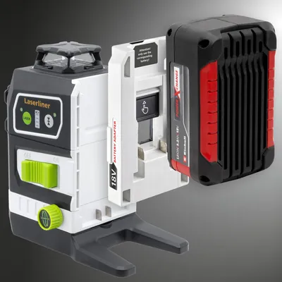 Produktbild von Laserliner Kreuzlinien-Laser Multi-18V-Serie + PowerAdapter Einhell