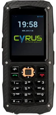 Produktbild von Cyrus CM 8, Balken, Dual-SIM, 5,59 cm (2.2"), 1,3 MP, 1700 mAh, Schwarz