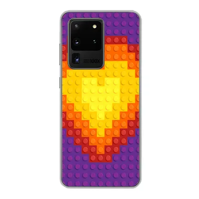 Produktbild von MuchoWow® Handyhülle Schutzhülle Hülle für Samsung Galaxy S20 Ultra Muster - Herz Silikon Softcase Handy Hülle - Karteninhaber