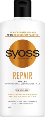 Produktbild von Syoss Spülung repair 440ml Flasche