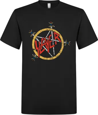 Immagine prodotto di Maglietta Slayer Pentagram angosciata