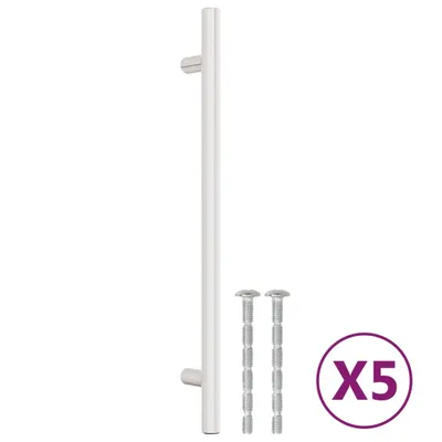 Produktbild von Möbelgriffe 5 Stk. Silbern 192 mm Edelstahl