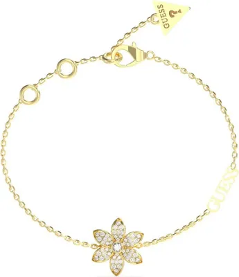 Image de Bracelet GUESS « White Lotus » doré, taille unique, Guess