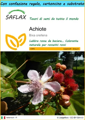 Immagine prodotto di SAFLAX Set regalo - Achiote - 20 semi - Bixa