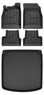Productafbeelding van Wielganizator MotoLine TPE-automatten geschikt voor Opel Astra J (2012-2015), 4 + 1 kofferbakmat 23050
