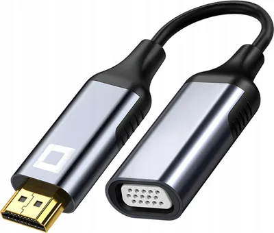 Produktbild von Co2 Hdmi Zu Vga Adapter Kabel Konverter Full HD 1080p 60Hz