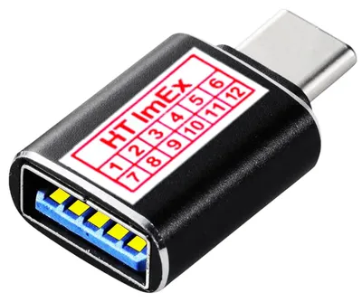 Produktbild von USB C Stecker auf USB A Buchse 3.1 OTG Adapter Konverter für OnePlus Nord CE 4 5G, Pad 3 (8GB?/128GB), Pad Pro Wi?Fi