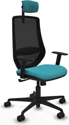 Image de Chaise de bureau Piqueras y Crespo D036N2W turquoise
