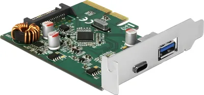 Zdjęcie produktu dla DeLOCK 90299, PCIe, USB 3.2 Gen 1 (3.1 Gen 1), PCIe 3.0, Chiny, Asmedia ASM3142, 10 Gbit/s