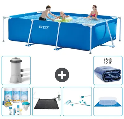 Produktbild von Rechteckiger Frame Pool - 300x200x75 cm - 7-teilig S20052