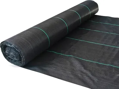 Obrázek produktu pro Síť proti plevelu (role 1,05 x 10 m) Síť proti plevelu, zahradní geotextilie, zahradní tkanina proti plevelu,