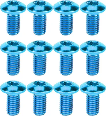 Obrázek produktu pro 12PCS Heavy Duty Steel Bike Bicycle Disc Brake Rotor T25 Šrouby Cyklistické příslušenství Modrá