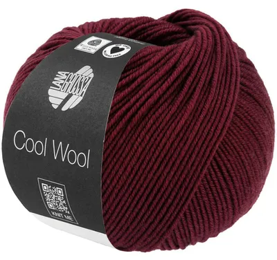 Produktbild von Lana Grossa - Cool Wool 2124 dunkles rosenrot