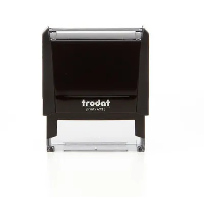 Produktbild von Trodat 4912, 47 x 18 mm, Schwarz, 1 Stück(e)