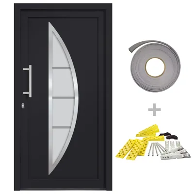 Immagine prodotto di vidaXL Porta d'ingresso antracite 98x208 cm