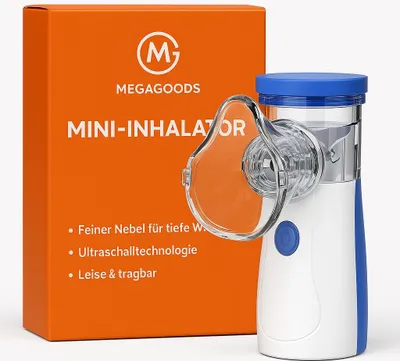 Zdjęcie produktu dla Przenośny inhalator mini nebulizator ultradźwiękowy cichy przenośny dla dzieci PL.