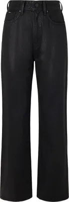 Produktbild von Pepe Jeans Coated Straight Fit Jeans Schwarz 28 / 30 Frau Schwarz 28