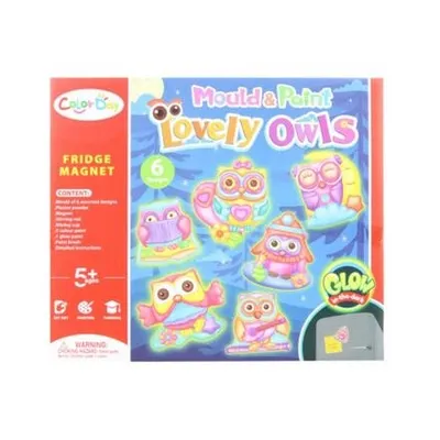 Obrázok produktu pre Výroba magnetiek - svietiace sovy v tme