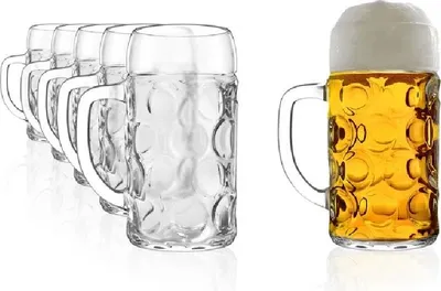 Produktbild von Stölzle Oberglas Isar Bierkrug 0,3 l 6er