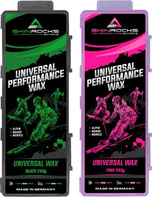 Zdjęcie produktu dla SkinRocks Universal Ski Wax Snowboard Ironing Wax All IN ONE Wax 500g black&pink