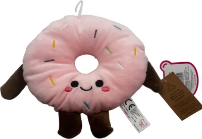 Produktbild von Kuscheltier Food Foodies Plüschtier XXL 20 cm Stofftier Anime Kawaii Plush Stofftier Cute Plushie Halloween Weihnachten Geschenke für Kinder Donut